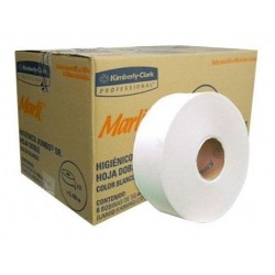 PAPEL HIGIENICO MARLY JUMBO SR 400 MTS C/6 BOBINAS 