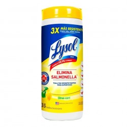 LYSOL TOALLITAS DESINFECTANTES CITRUS